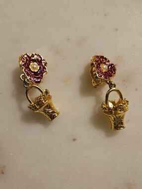 Bippiti Boppiti Boutique - Sleeping Beauty Clip-On Earrings